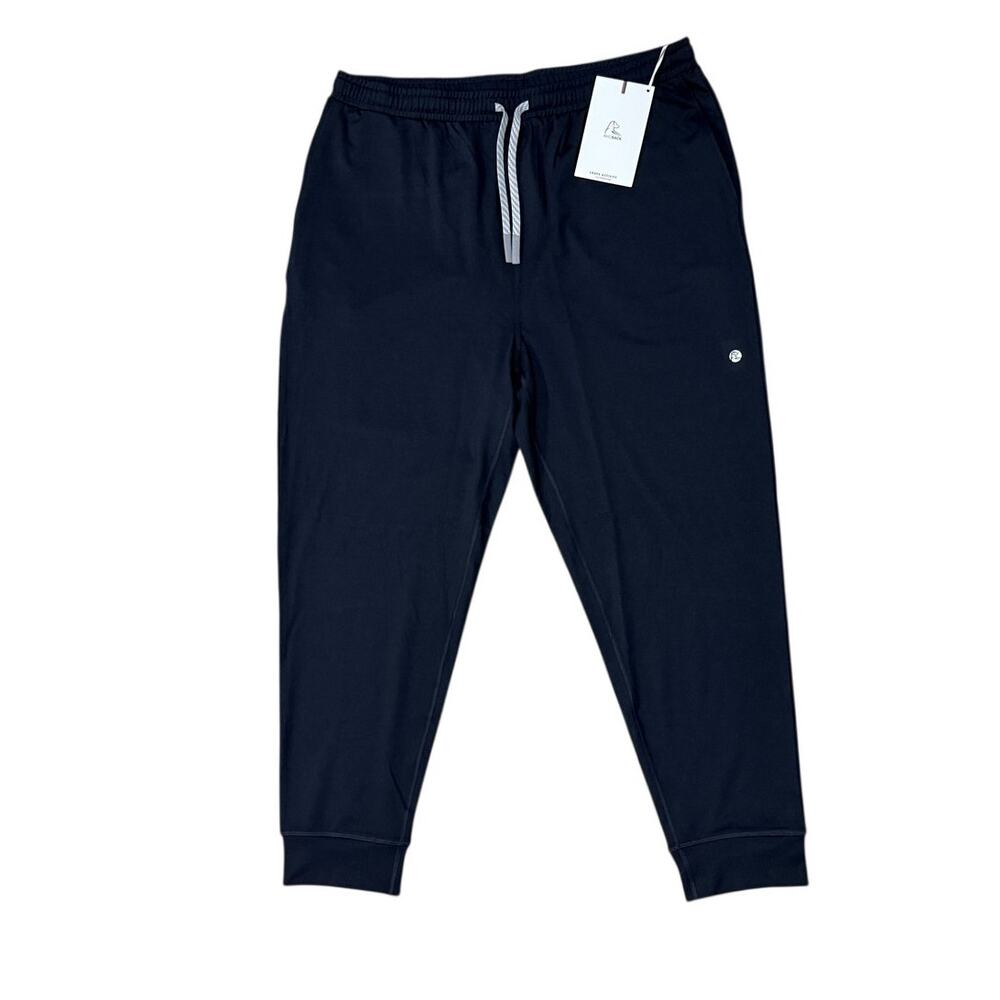 Rhoback Men's Black Performance Jogger Pants Stretch Athletic NWT 3XL